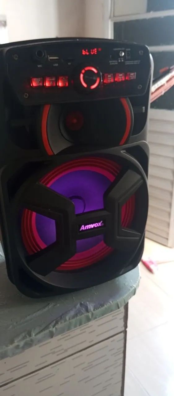 Caixa amplificada amvox 