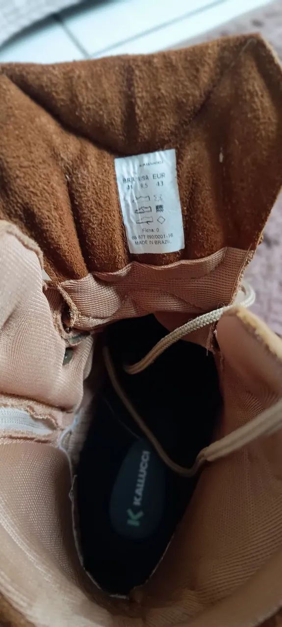 Bota kallucci Warrior cor cáqui 41 - Foto 4