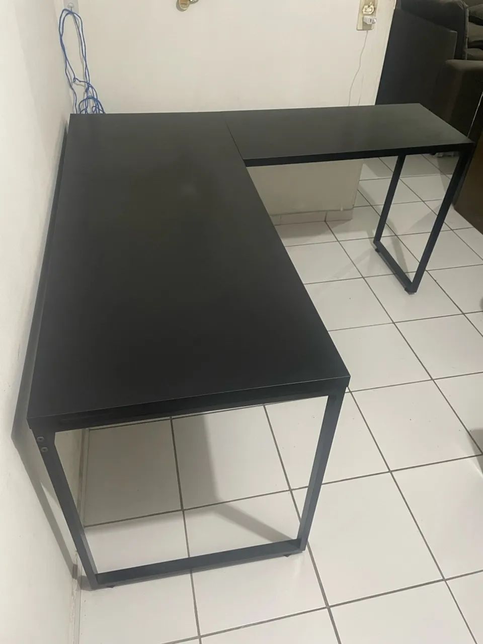 Mesa de escritório Em L - Foto 3