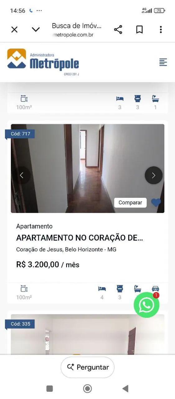 Alugo apartamento Coração de Jesus  - Foto 3