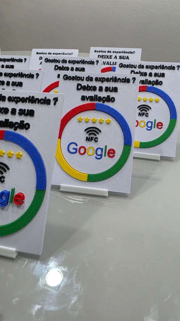 Seu Negócio na Google ! Placa de avaliação com NFC ! - Foto 3