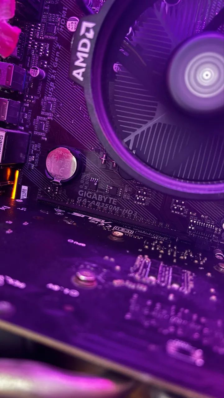 Placa mãe AMD B350M - Foto 2
