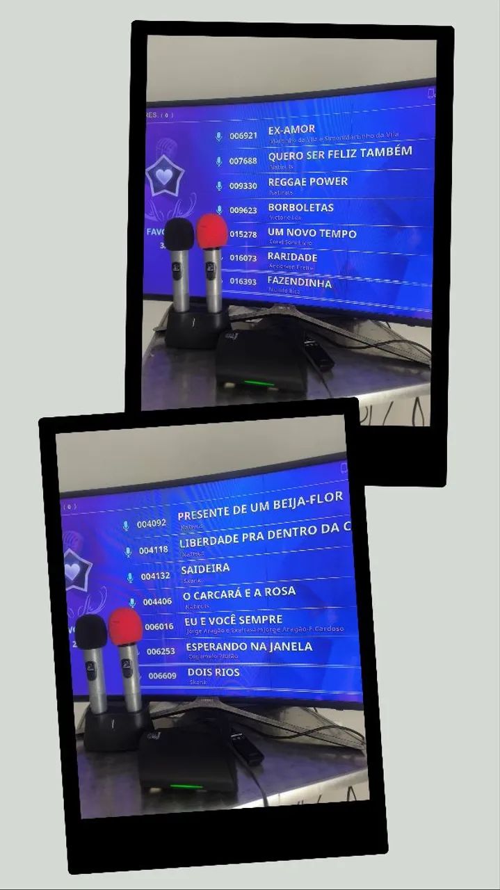 Videokê karaokê RAF profissional 