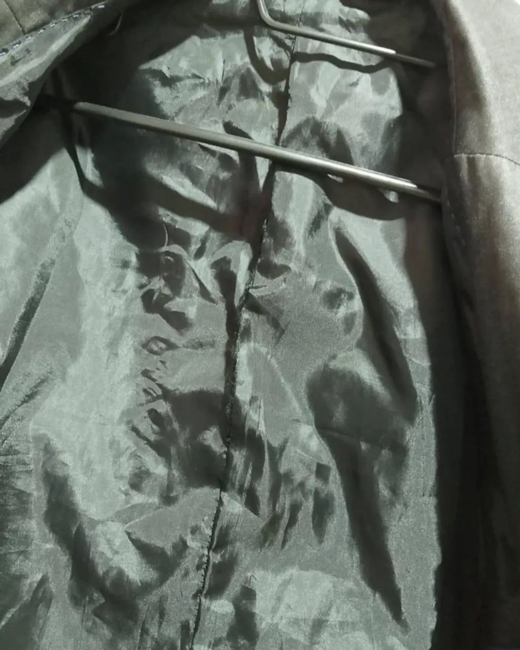 Paletó masculino, tamanho 52 - Foto 3