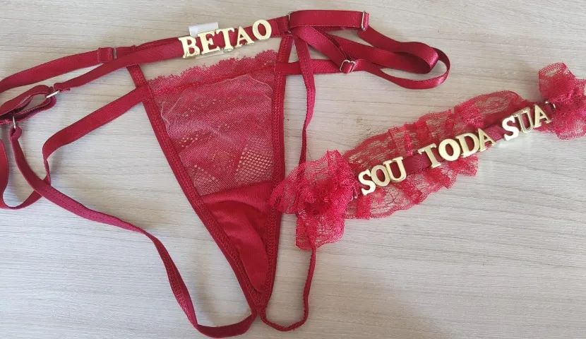 Calcinha personaliza com o nome ou frase - Foto 4