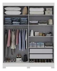 Guarda Roupa 2 Portas 2 Gavetas - (Oferta)! - Foto 5