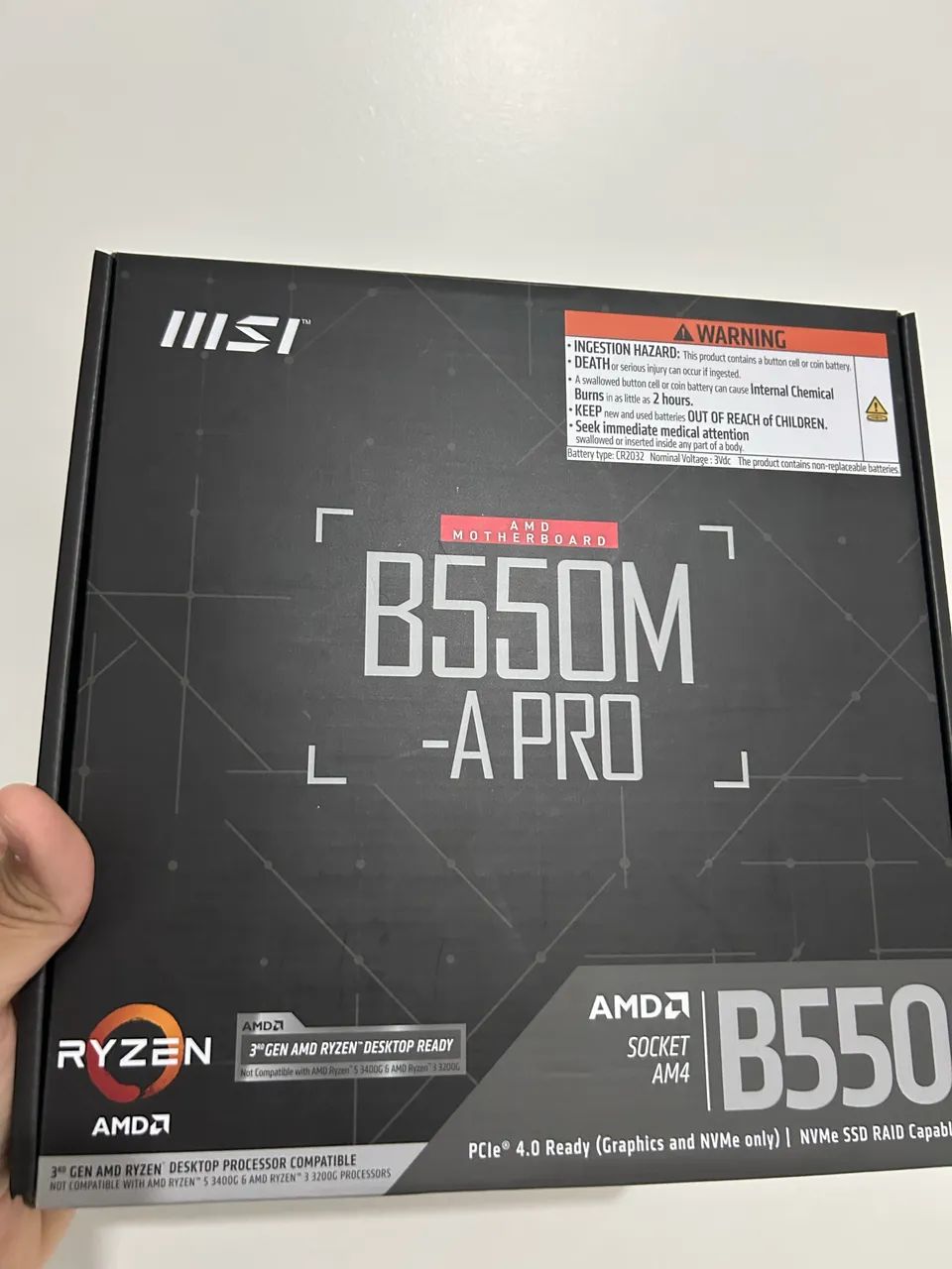 VENDO PLACA MAE B550M-A PRO