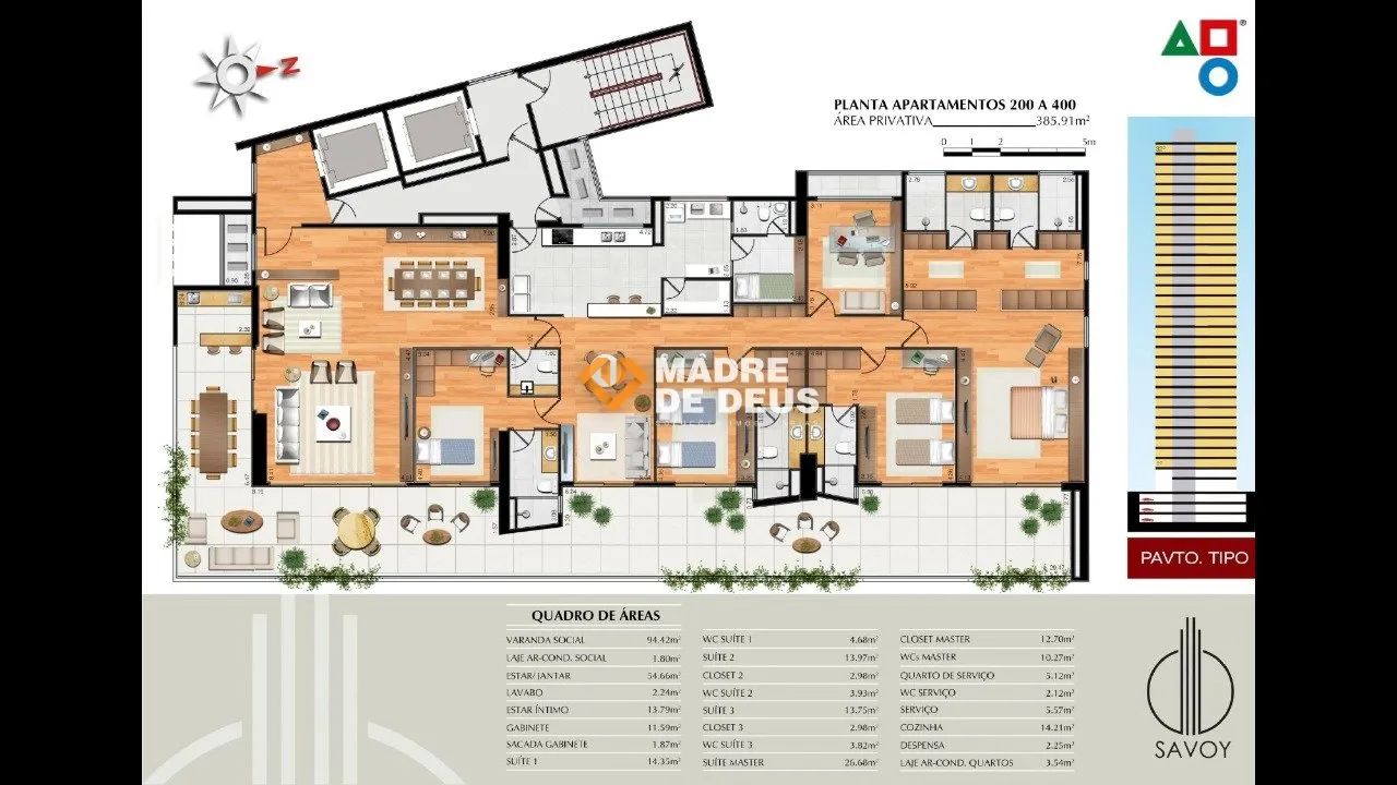 Ap com 341m² no Meireles | Savoy - Foto 4