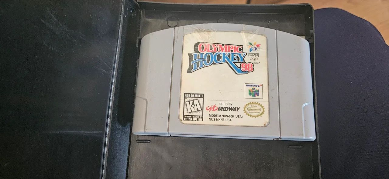 Olympic Hockey 98 Nintendo 64 - Jogos de Vídeo Game - Siá Juliana