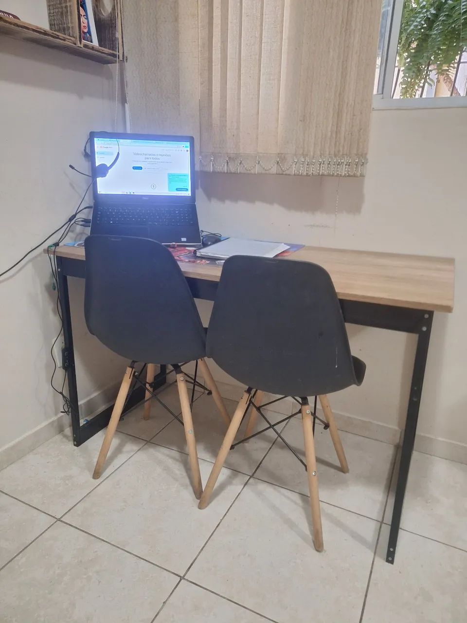 MESA INDUSTRIAL COM CADEIRAS - Foto 4