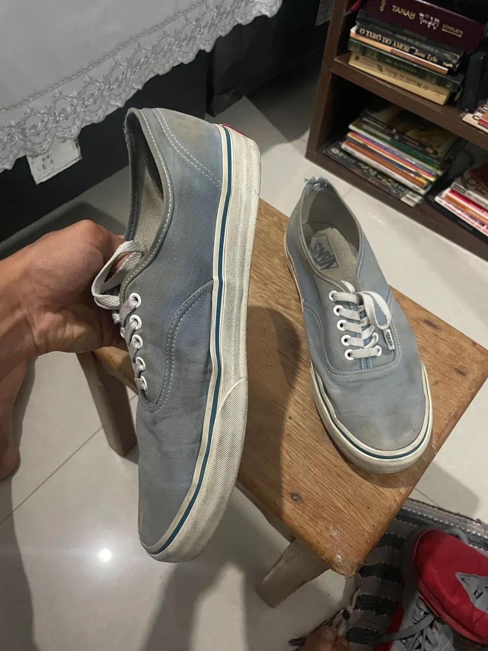 Tênis Low Vans (bem usado) 50$