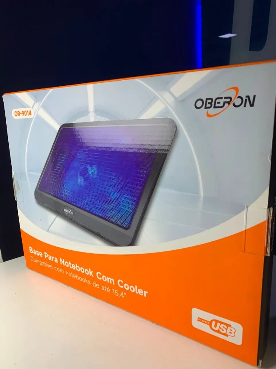 Base para Notebook com Cooler Oberon OR-9014 - Foto 2