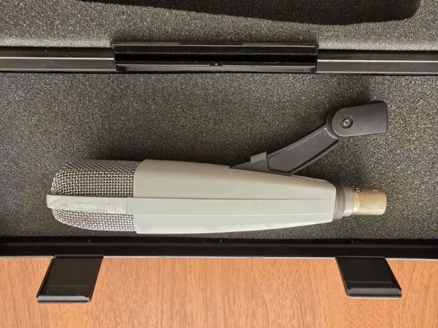 Microfone microfone sennheiser md421 vintage white 1970 - Foto 3