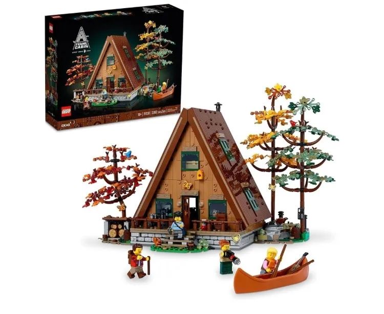 Lego Ideas 21338 - Chalé Cabana Triangular - Novo  - Foto 2