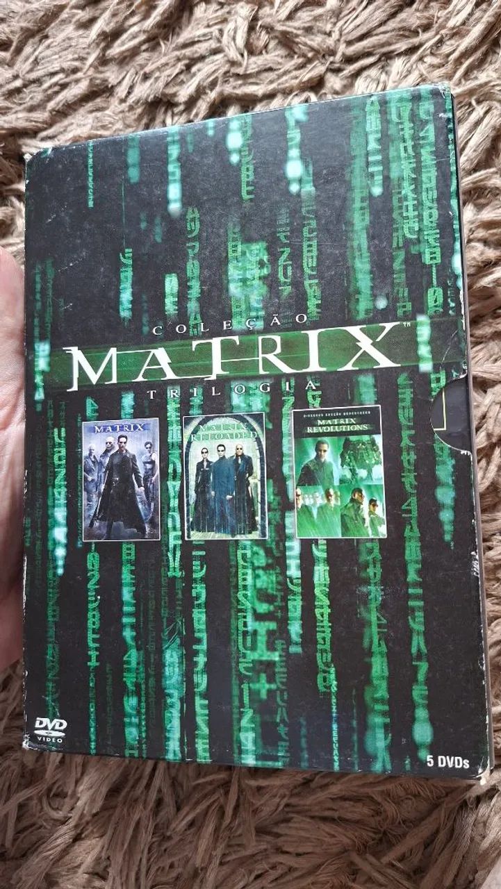 Box trilogia MATRIX - 5 DVDs | Original 2009
