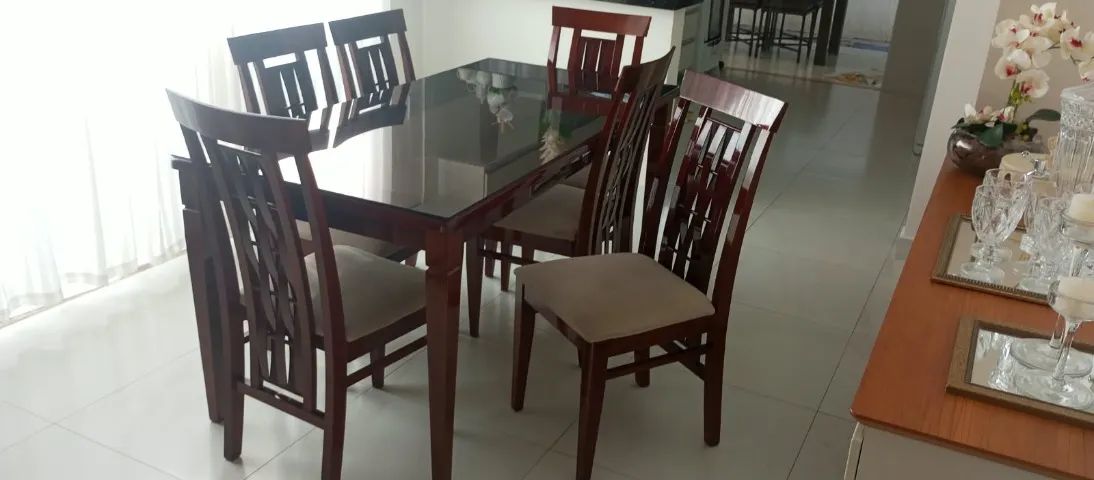 MESA DE JANTAR 06 LUGARES - Foto 2