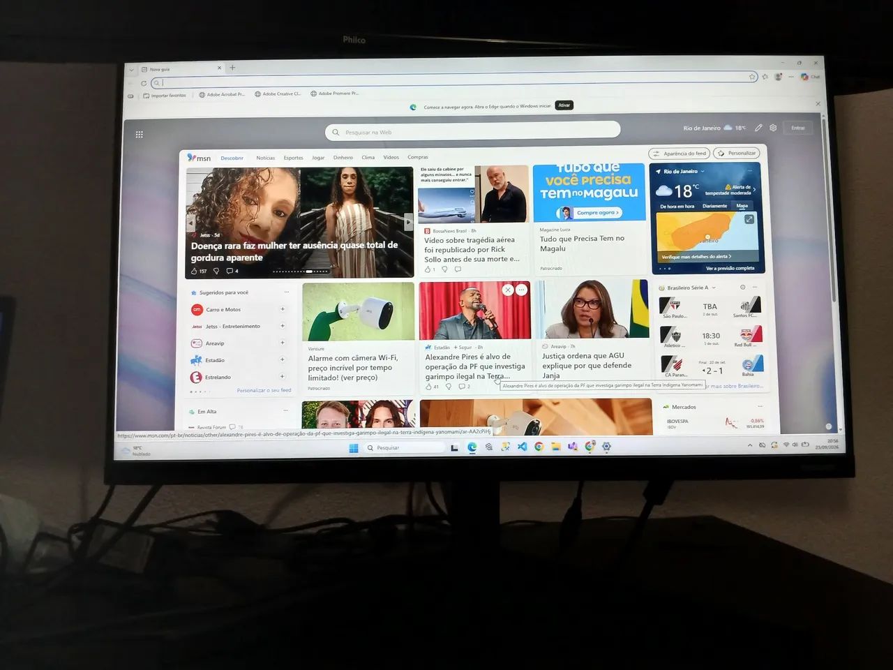 Monitor Samsung T350 24" IPS - Foto 2