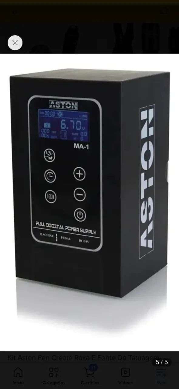 Aston Pen Create + Fonte MA-01