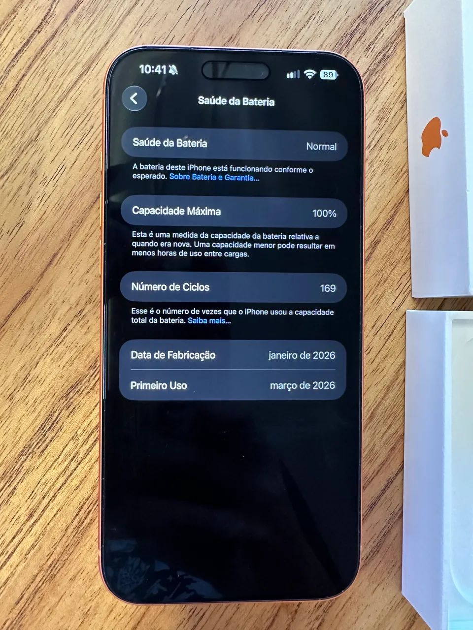 iPhone 17 pro Max 256 GB - Laranja Cósmico - Foto 3