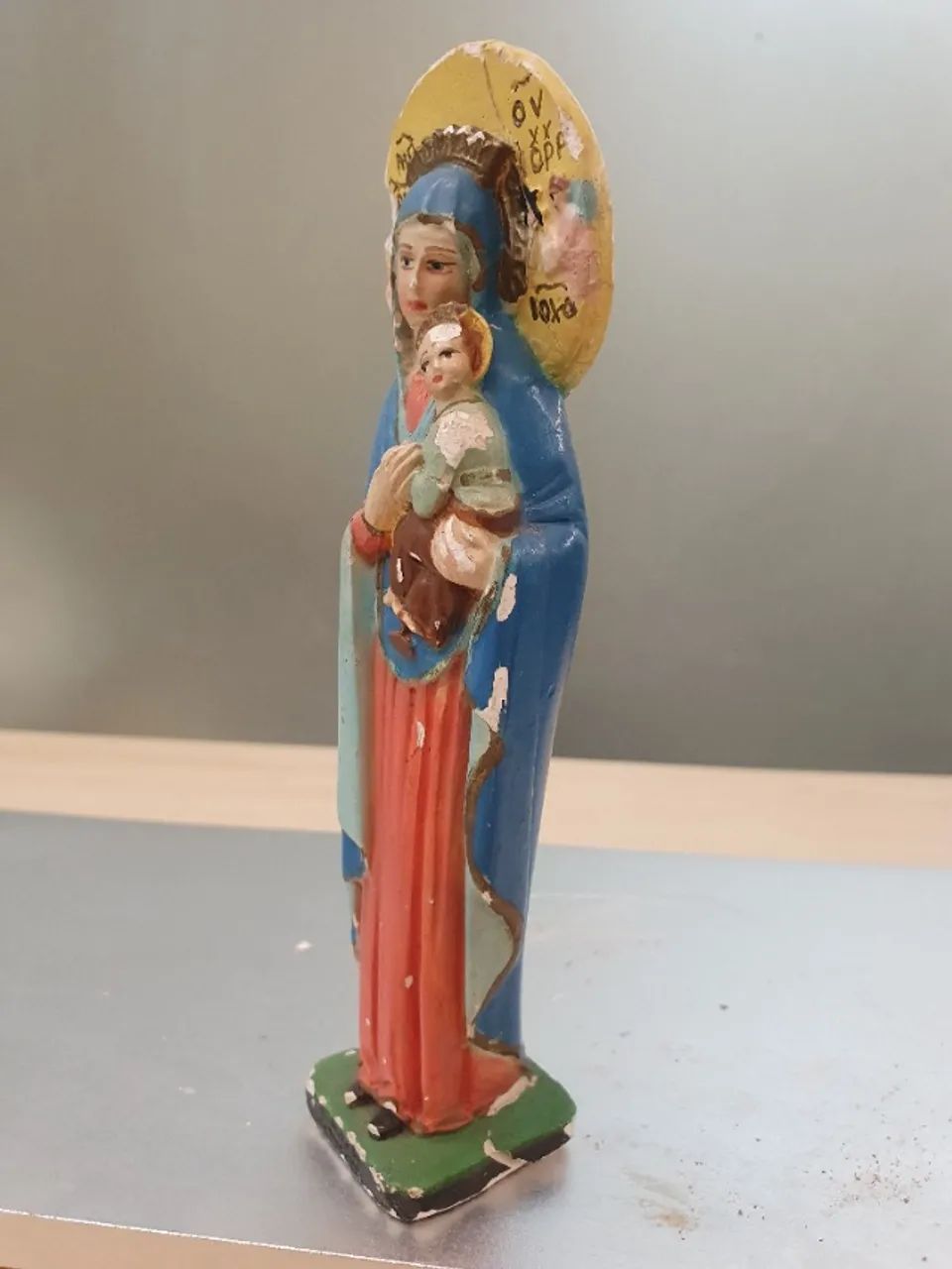 Nossa Senhora Do Perpétuo Socorro Arte Sacra com 18cm - Foto 3