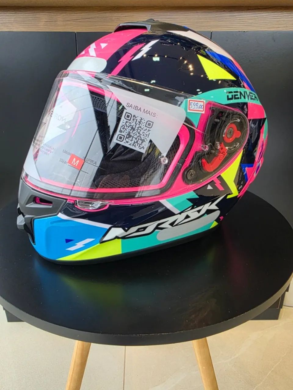 Capacete Norisk Supra Denver - Peças para motos - Eucaliptos