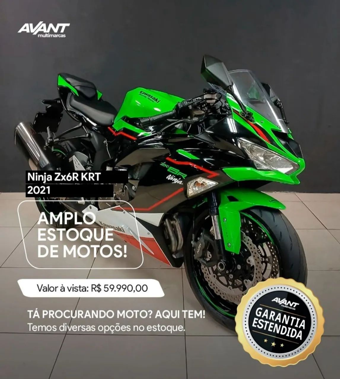 Kawasaki Zx-6r 636cc 2021 - 1499804254 | OLX