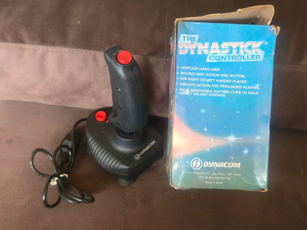 THE DYNASTICK CONTROLLER DYNACOM - NOVO, NUNCA USADO, COM CAIXA -
