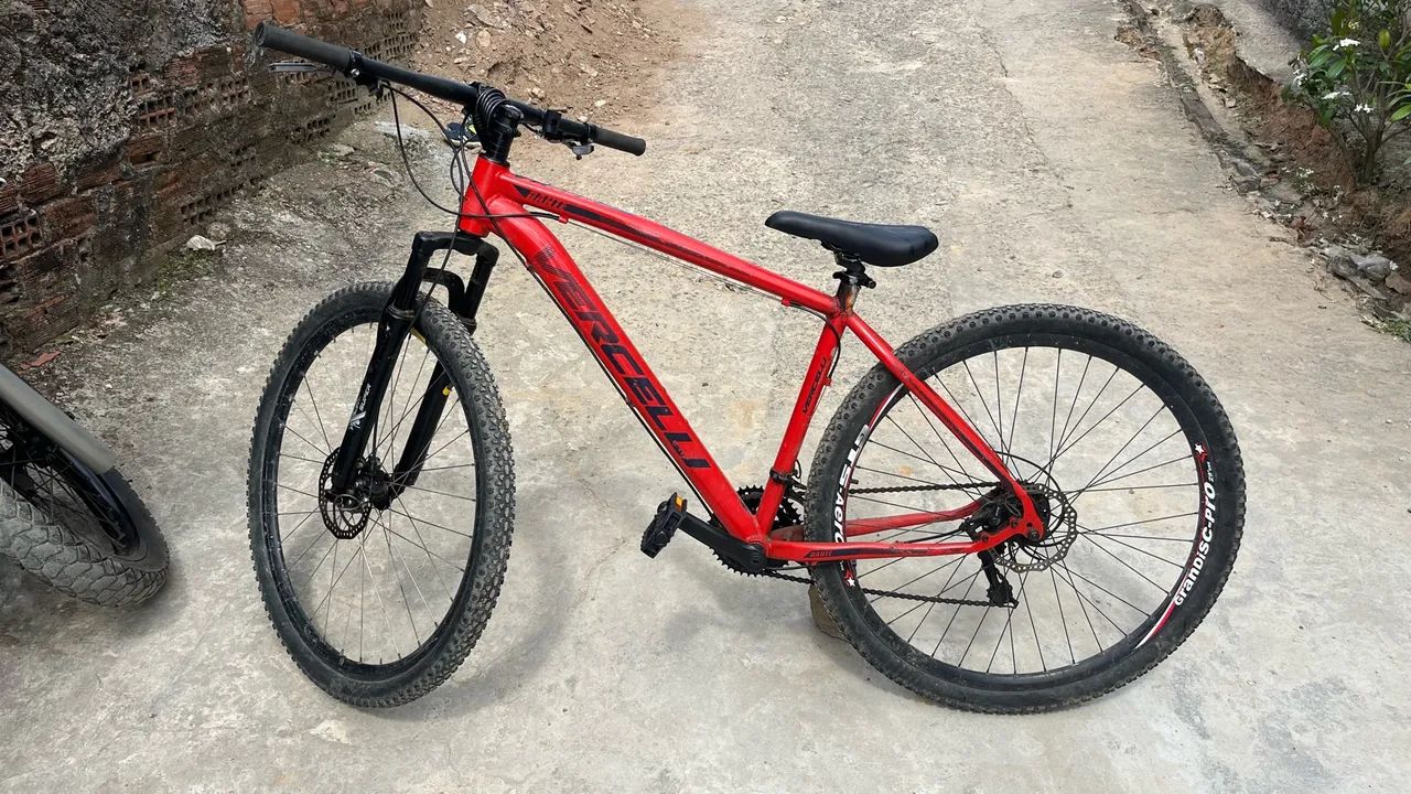 Bicicleta aro 29 vercelli alumínio - Foto 4