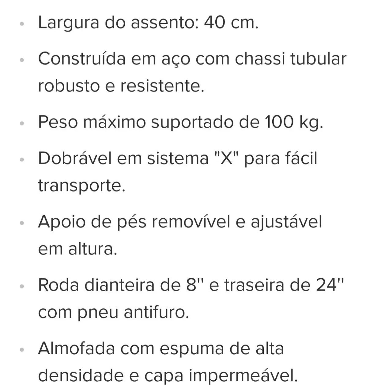 Cadeira de Rodas - Foto 4