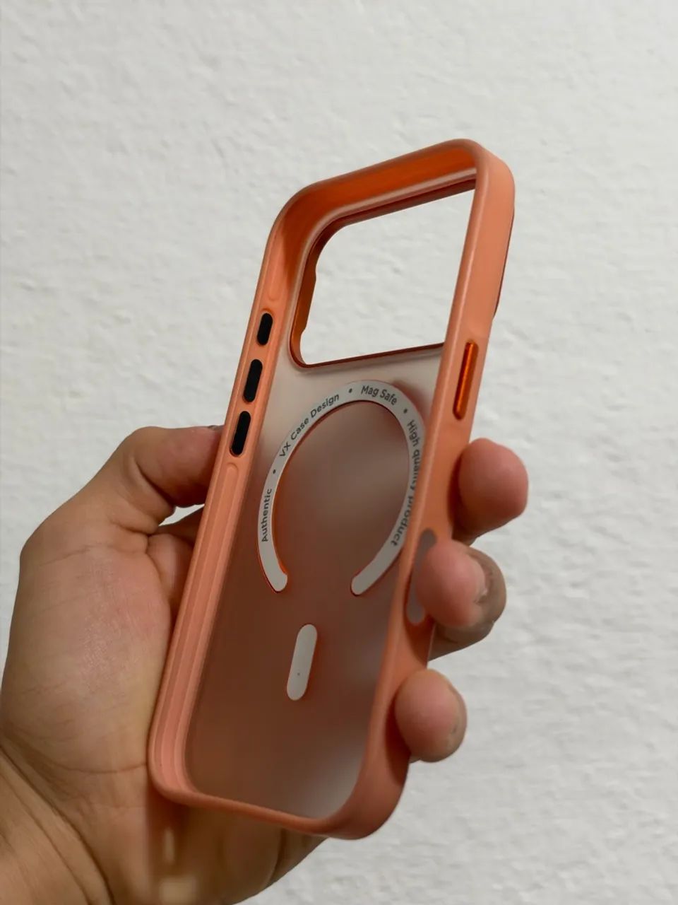 Capa ORIGINAL Vx Case iPhone 17 pro Laranja Cósmico  - Foto 3