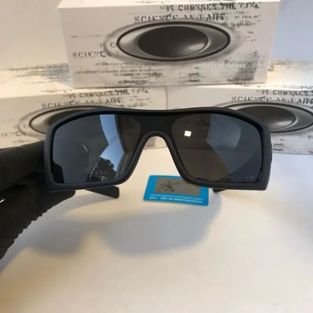 óculos de sol oakley batwolf black lentes polarizadas - Foto 2