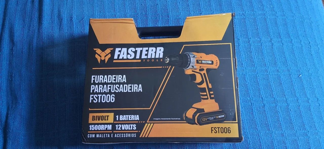 Furadeira e parafusadeira 12v - Foto 2