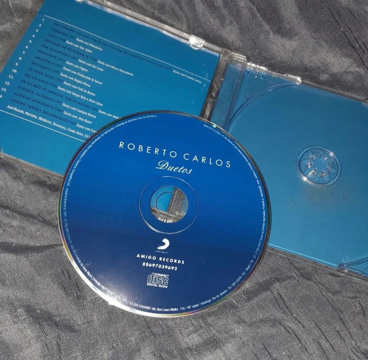 Kit Cd e dvd Roberto carlos - Duetos + frei damiao silva - Foto 3