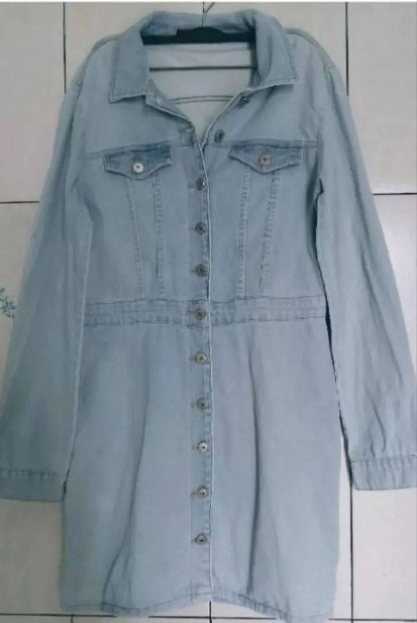 Vestido Equus jeans  tamanho P  - Foto 4