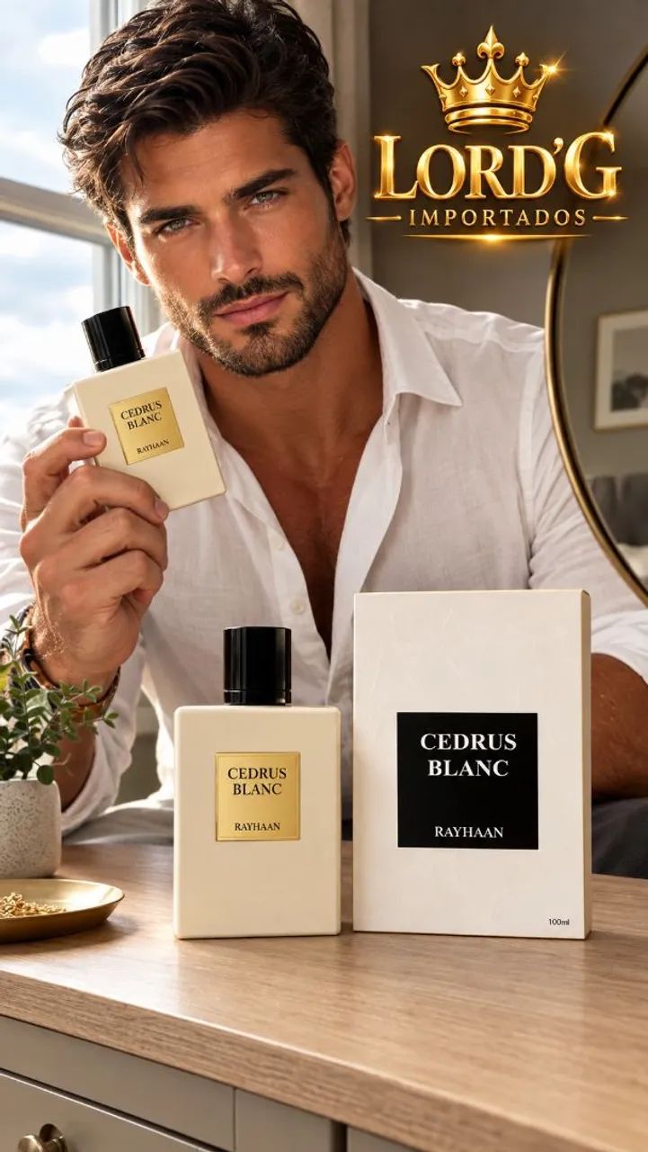 Perfume Rhayann Cedrus Blanc 