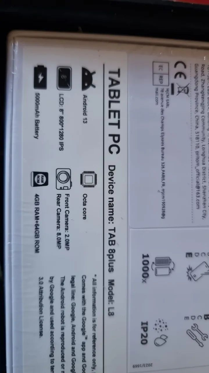 Tablet Android 13 Tab 8 plus - Foto 4