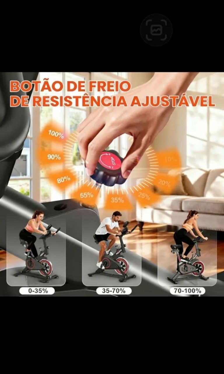 Bicicleta Ergometrica Semi -Nova - Foto 3