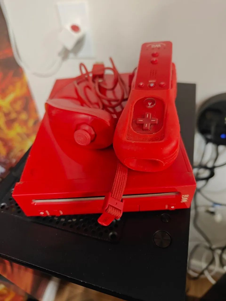 Nintendo Wii red 