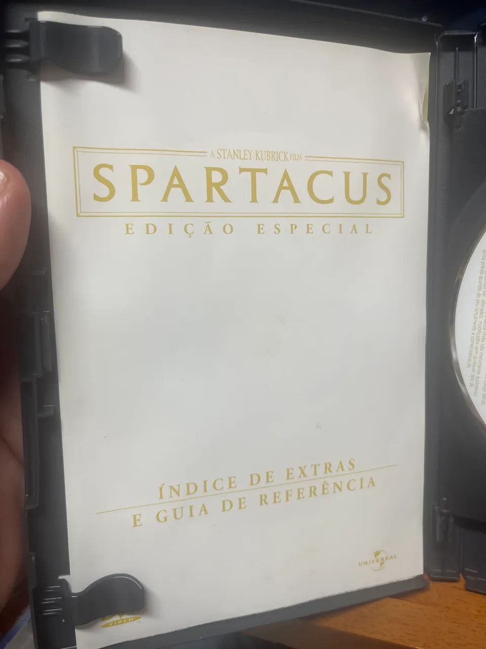 DVD Spartacus - Edição Especial Dupla - 2 Discos - Original - Foto 4