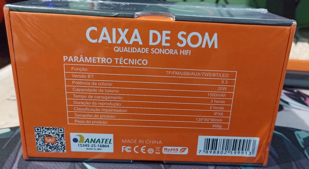 Caixa de som portátil 20w - Foto 4