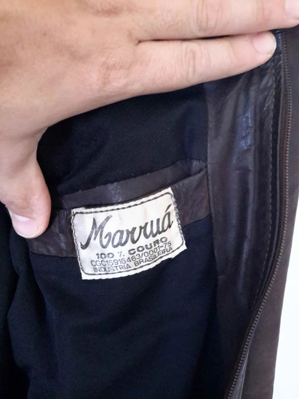 Jaqueta de Couro Legítimo - Foto 2