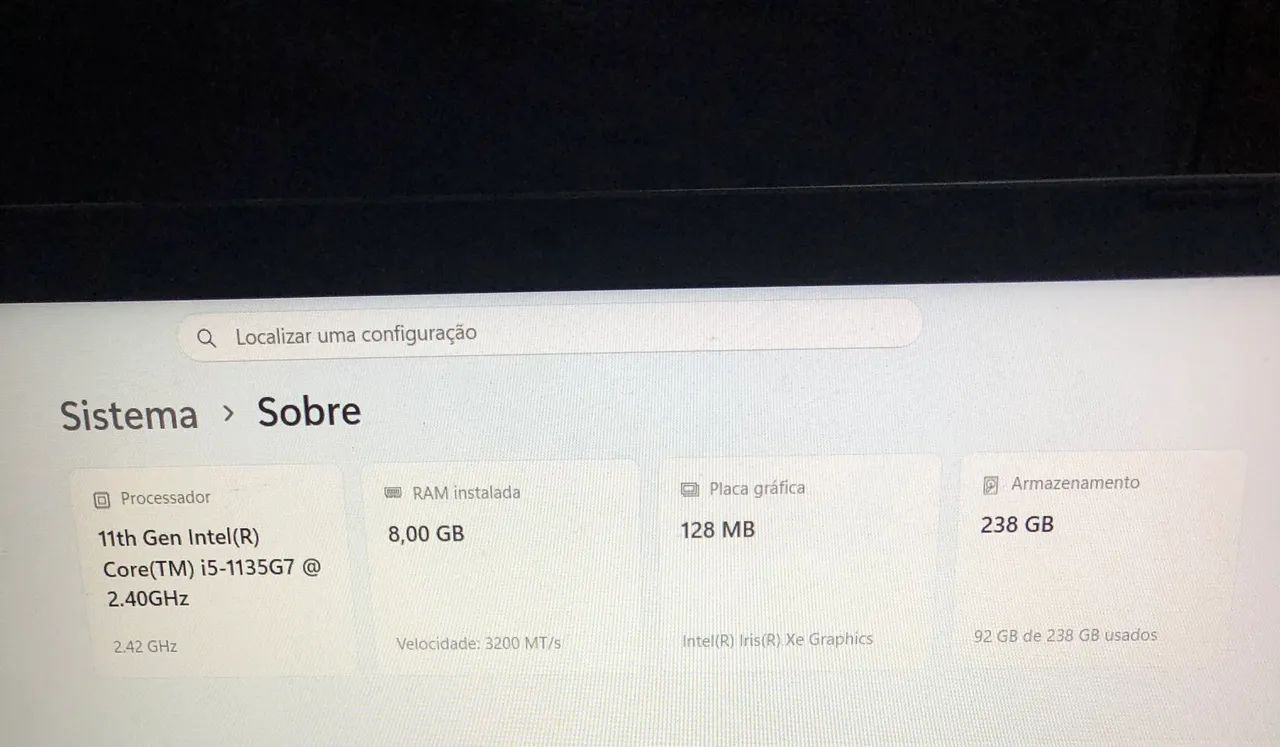 TROCO E VENDO - ASUS VIVOBOOK I5 de 11 Geração - Foto 4