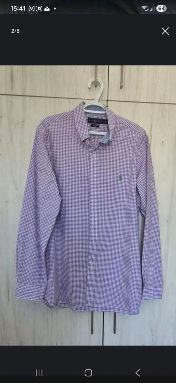 Camisa Social Ralph Loren original - Foto 2