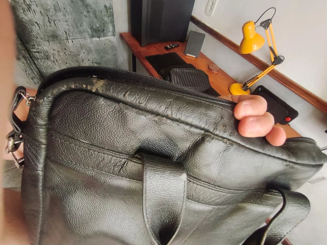Bolsa de couro - Foto 5