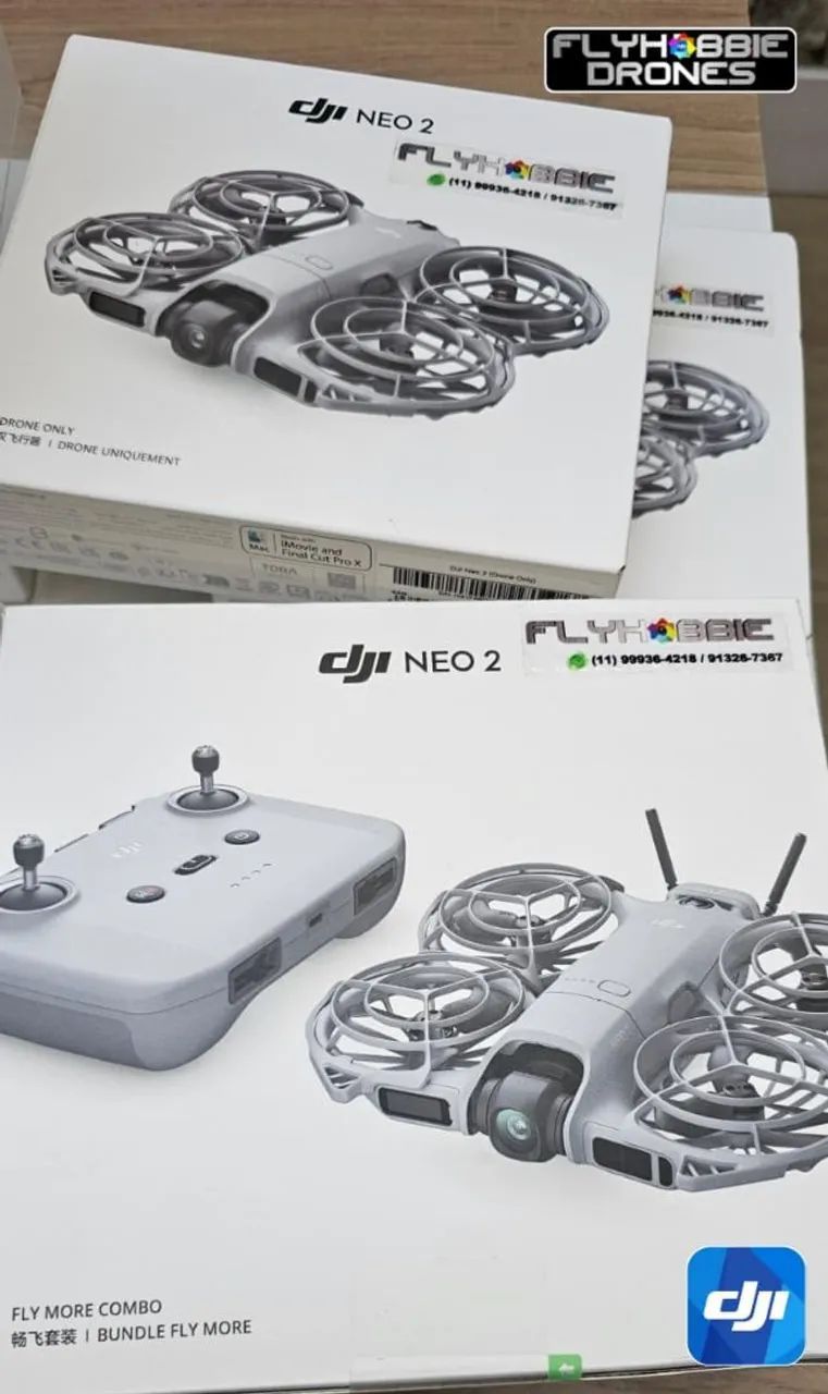Dji Neo 2 fly more combo Br Anatel ( completo) 3 baterias  - Foto 3