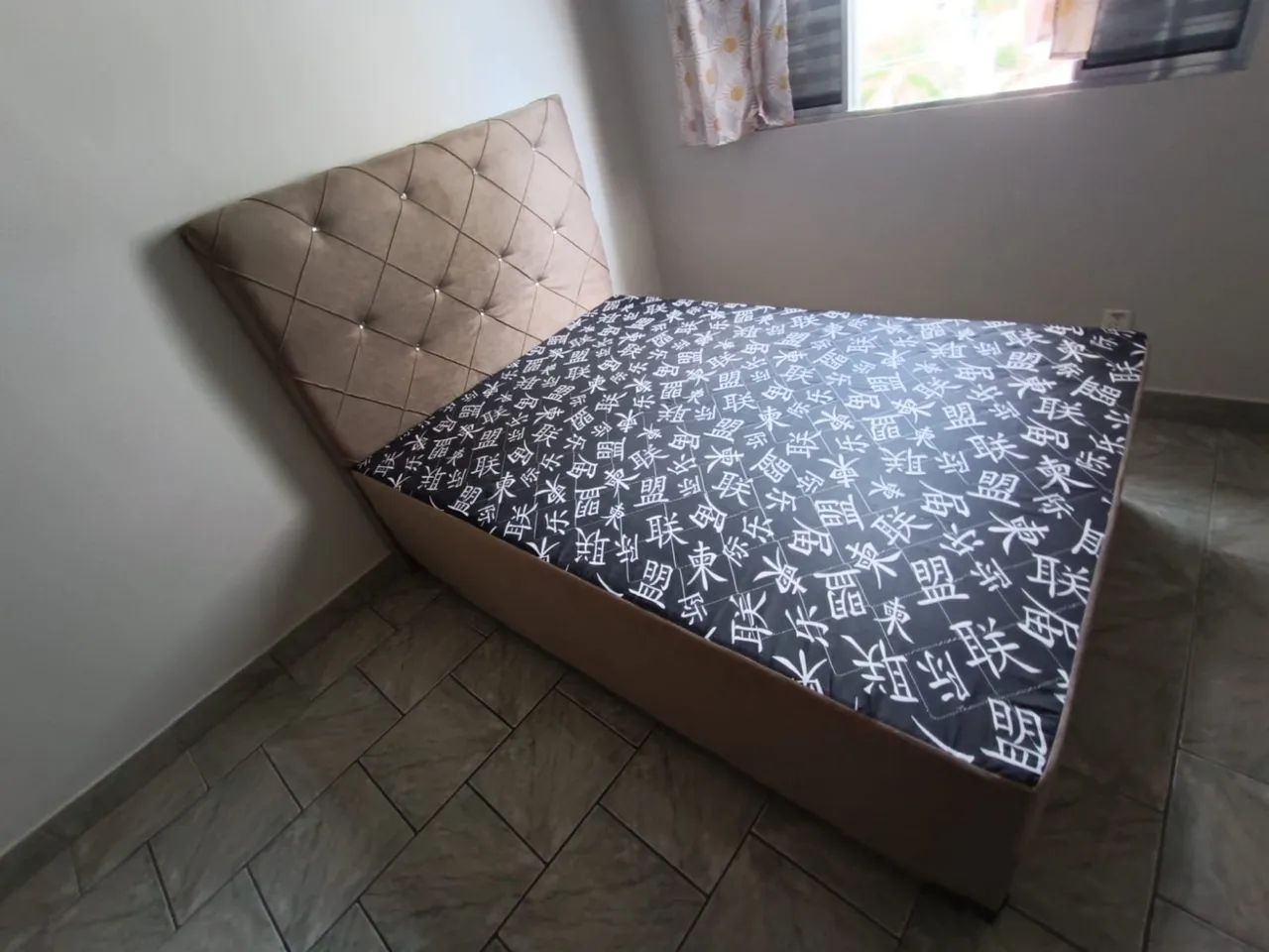 Cama box casal com colchão acoplado d33 - Foto 4