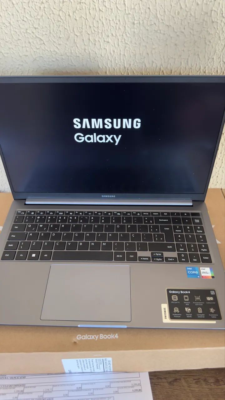 Notebook samsung book4 i5 8GB 512GB ssd grafite - Foto 2