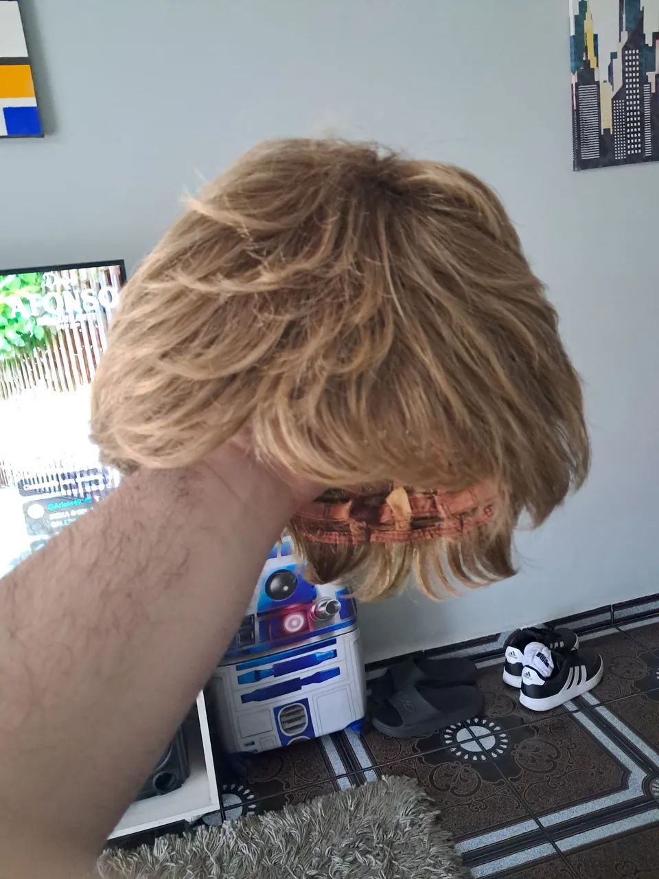Peruca de cabelo humano - Foto 2