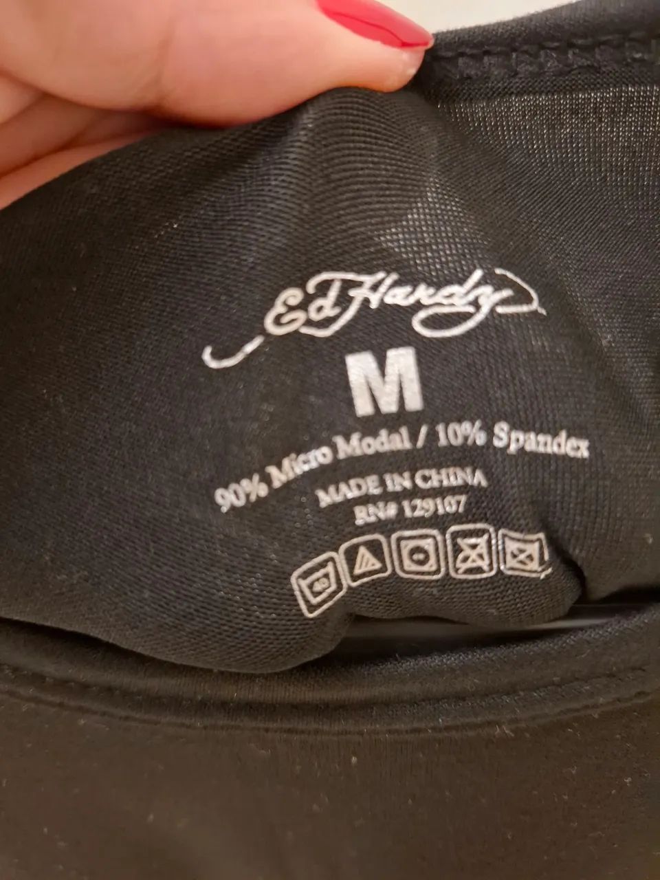 Blusa micro modal - Ed Hardy - Foto 3