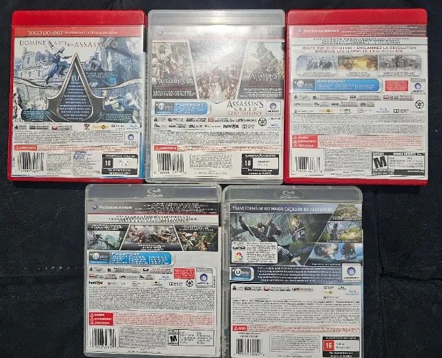 Lote - Assassin's Creed - PS3 - Foto 3